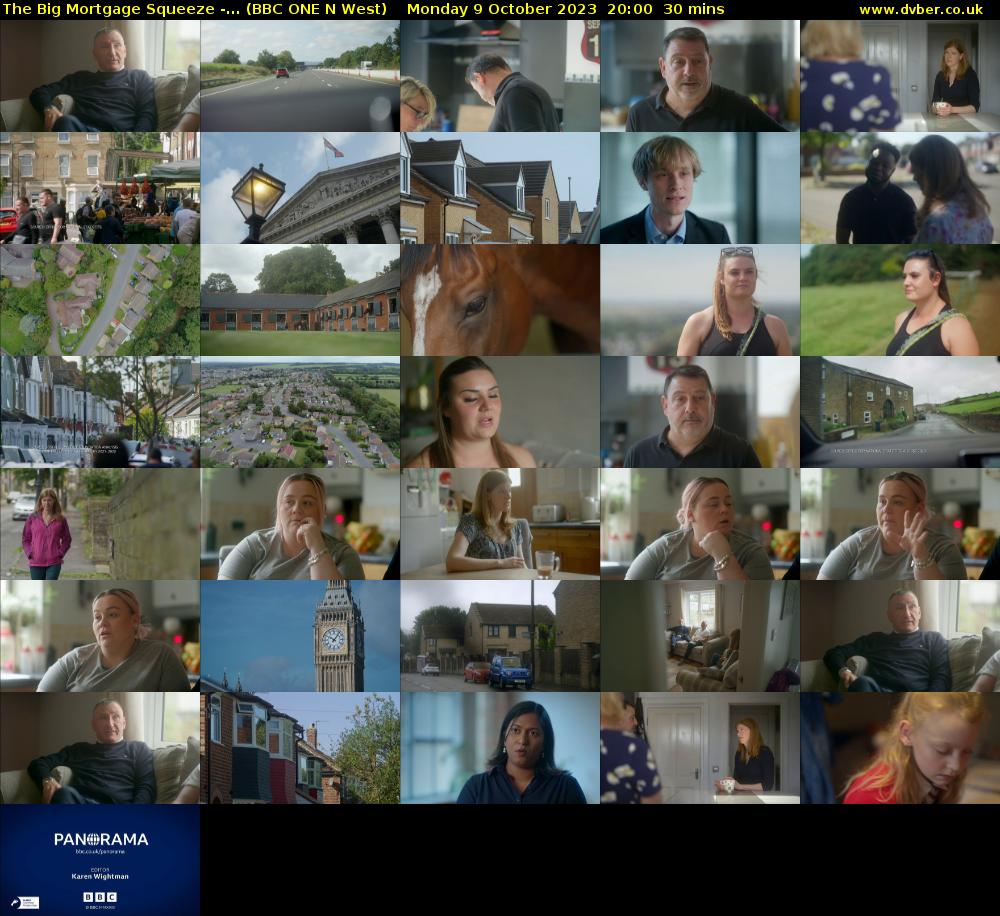 The Big Mortgage Squeeze -... (BBC ONE N West) Monday 9 October 2023 20:00 - 20:30