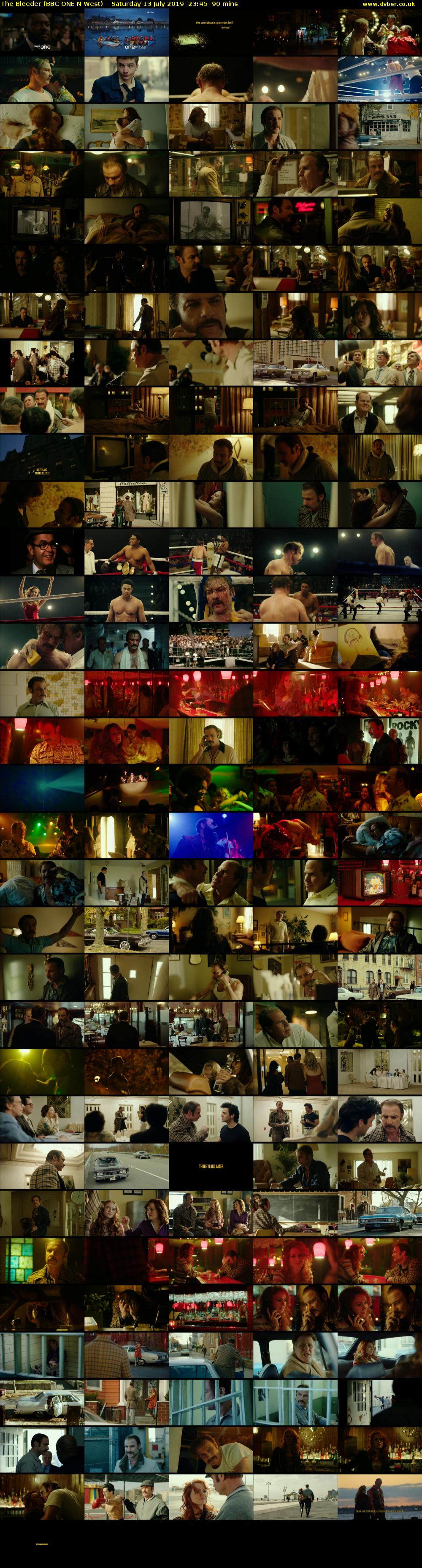 The Bleeder (BBC ONE N West) Saturday 13 July 2019 23:45 - 01:15