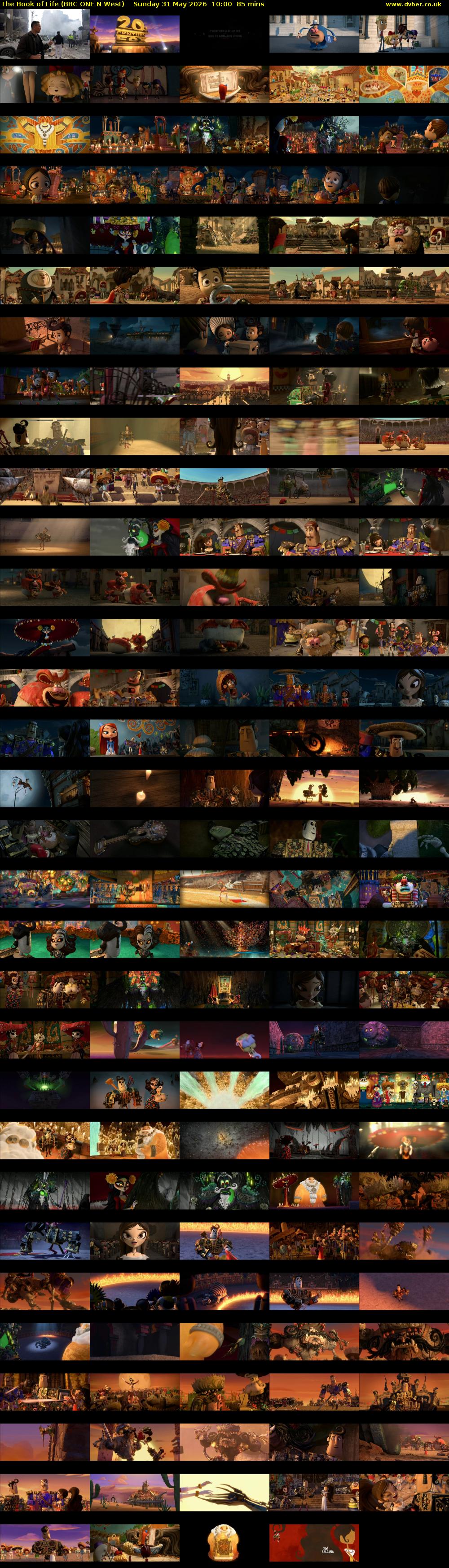 The Book of Life (BBC ONE N West) Sunday 31 May 2026 10:00 - 11:25