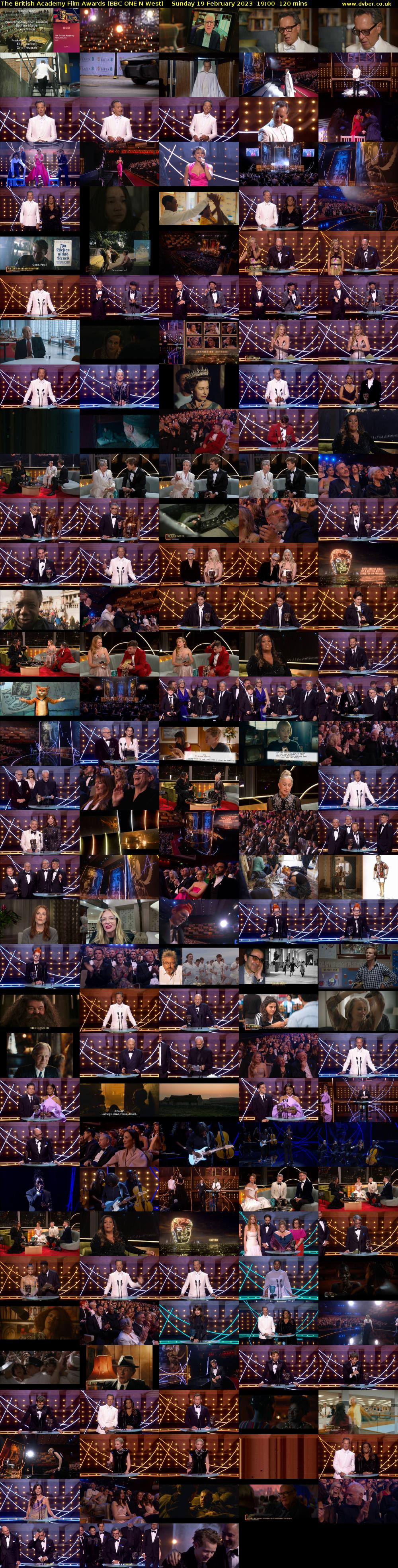 The British Academy Film Awards (BBC ONE N West) Sunday 19 February 2023 19:00 - 21:00