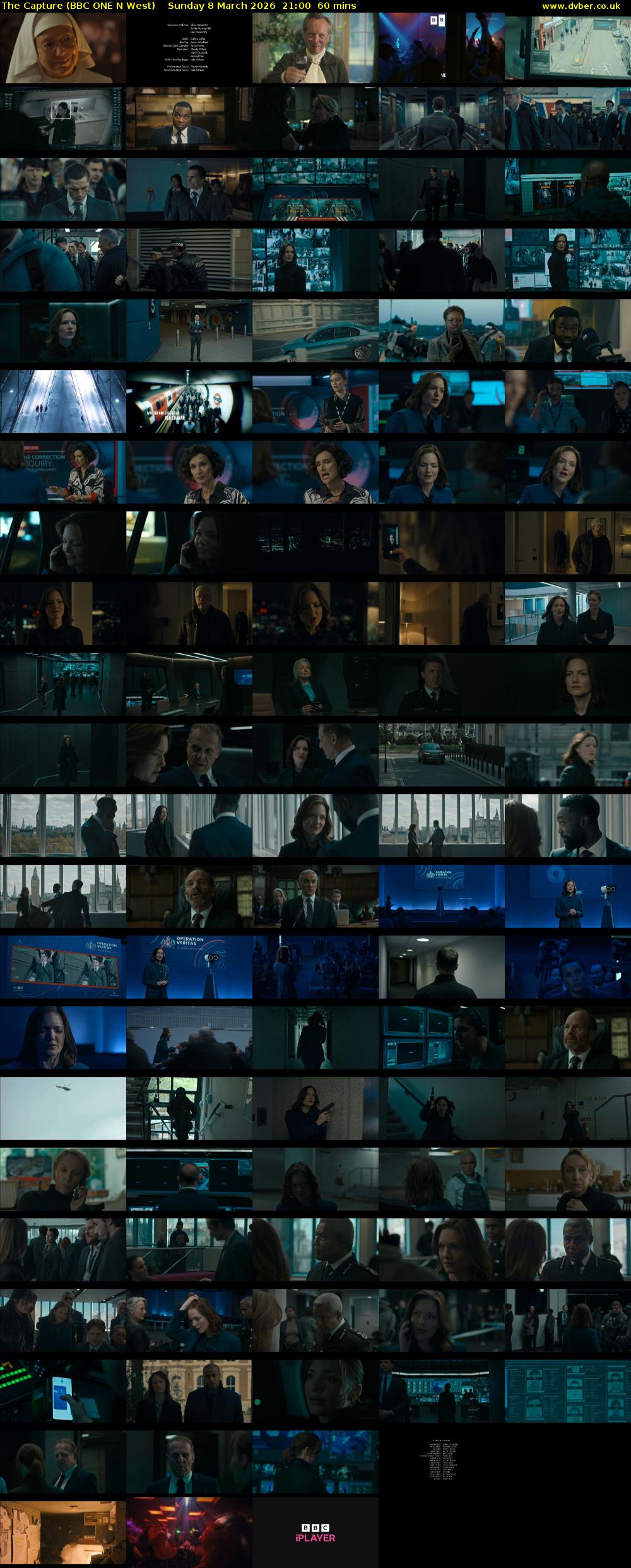 The Capture (BBC ONE N West) Sunday 8 March 2026 21:00 - 22:00