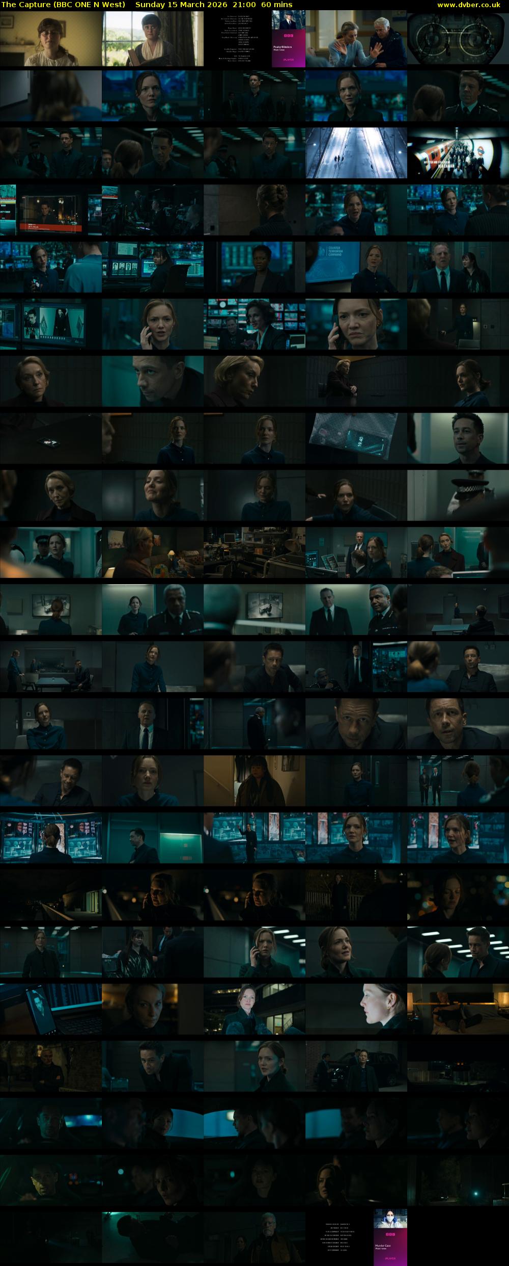 The Capture (BBC ONE N West) Sunday 15 March 2026 21:00 - 22:00