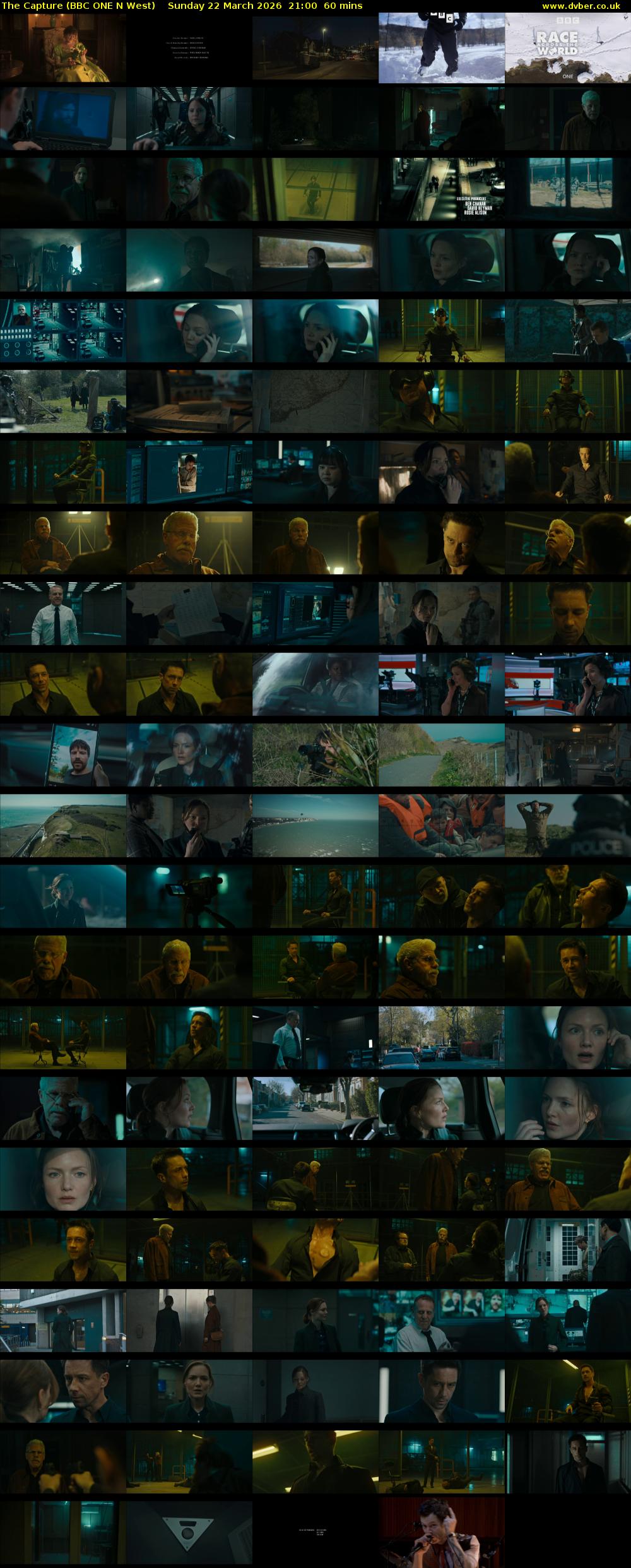 The Capture (BBC ONE N West) Sunday 22 March 2026 21:00 - 22:00