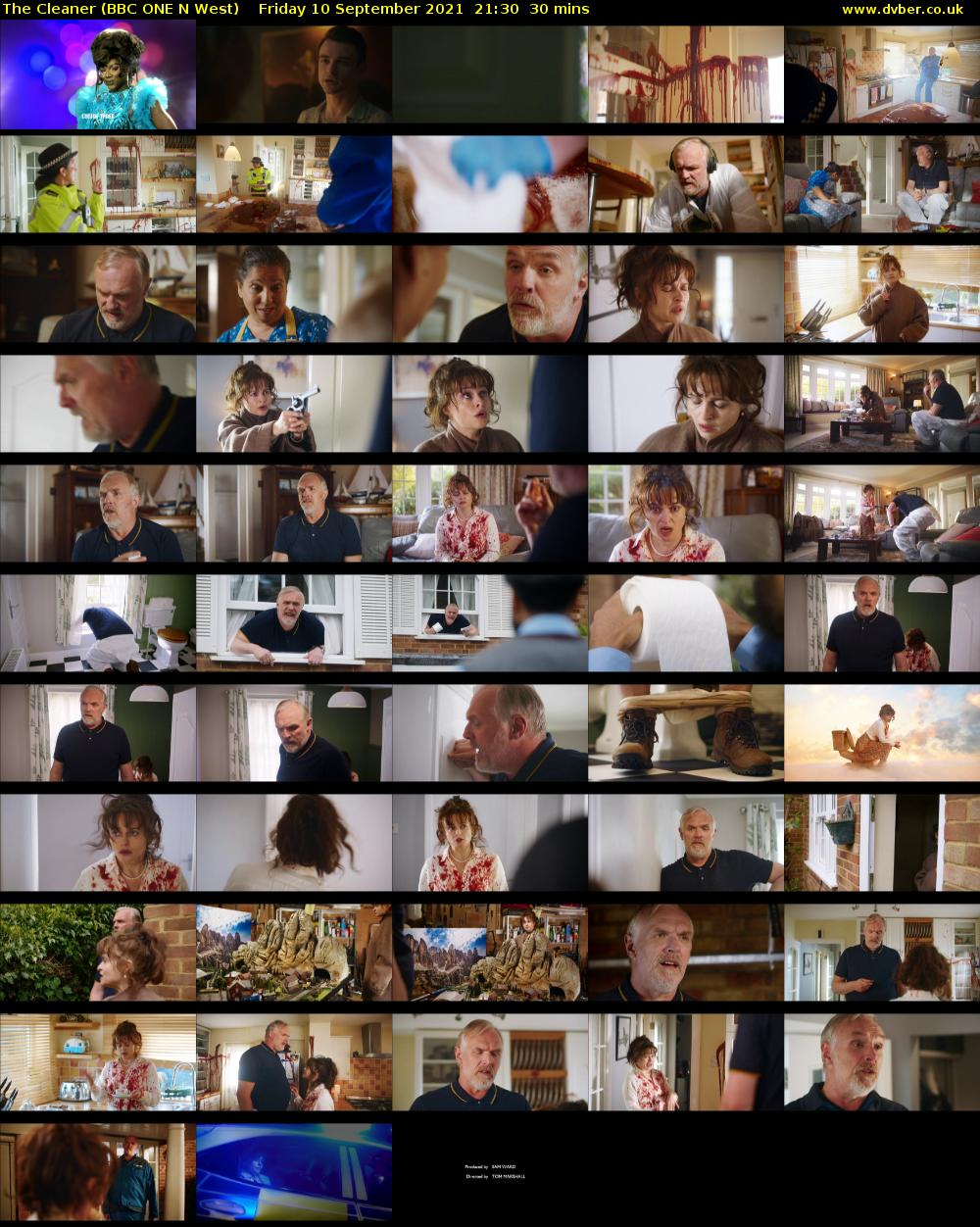 The Cleaner (BBC ONE N West) Friday 10 September 2021 21:30 - 22:00