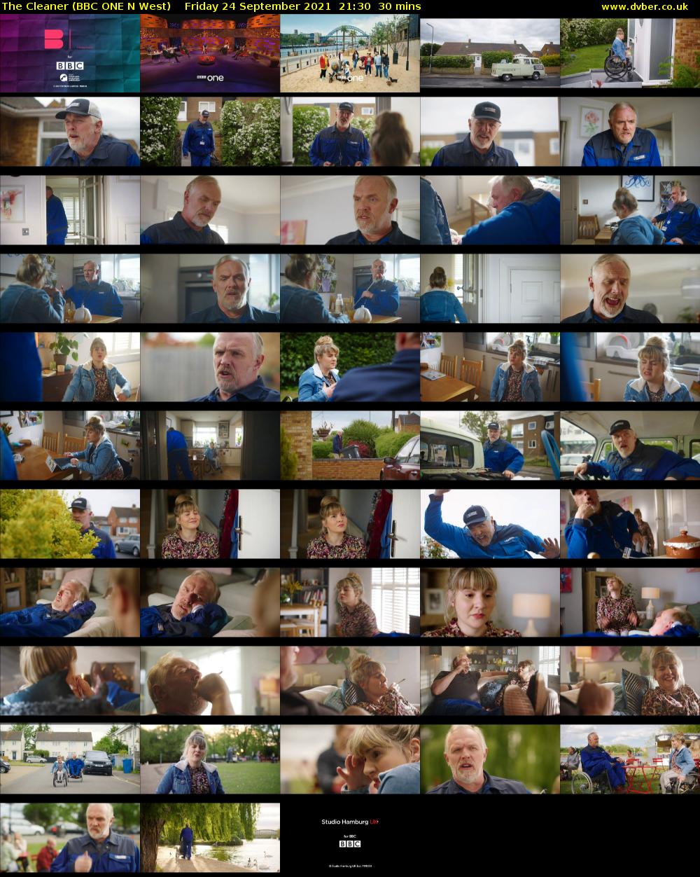 The Cleaner (BBC ONE N West) Friday 24 September 2021 21:30 - 22:00