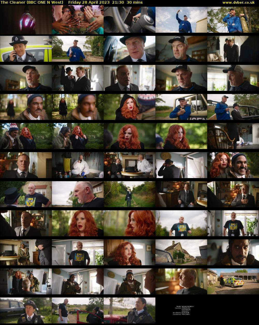 The Cleaner (BBC ONE N West) Friday 28 April 2023 21:30 - 22:00