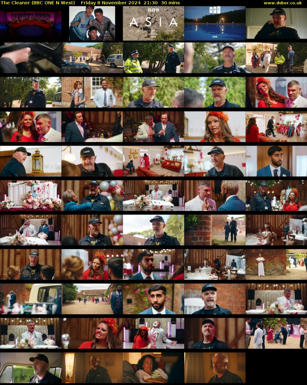 The Cleaner (BBC ONE N West) Friday 8 November 2024 21:30 - 22:00