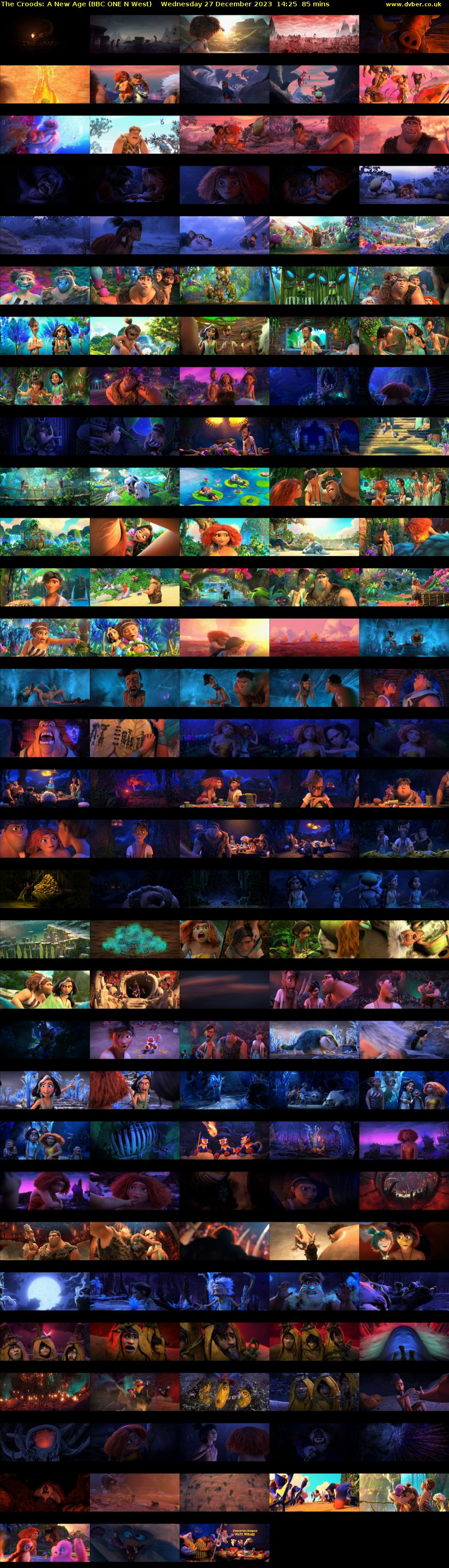 The Croods: A New Age (BBC ONE N West) Wednesday 27 December 2023 14:25 - 15:50