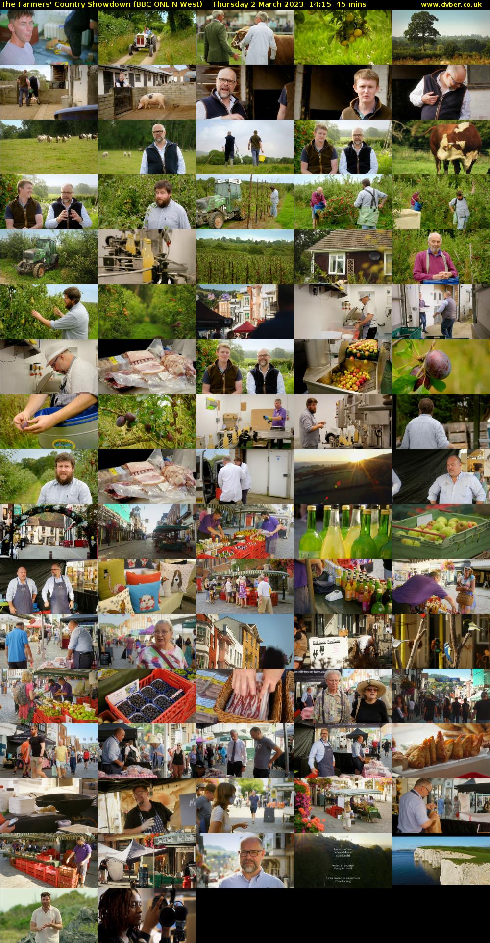 The Farmers' Country Showdown (BBC ONE N West) Thursday 2 March 2023 14:15 - 15:00