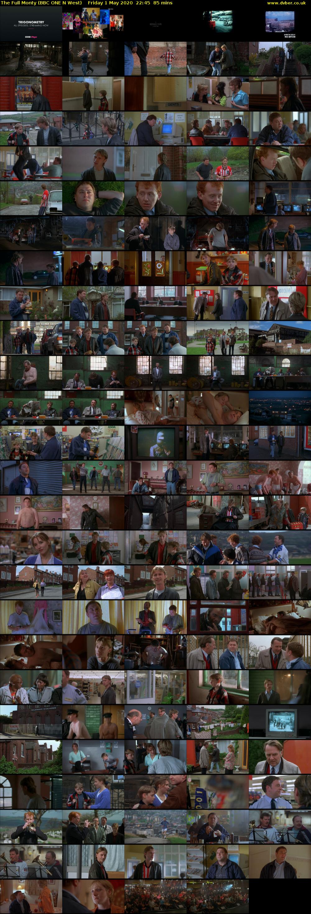 The Full Monty (BBC ONE N West) Friday 1 May 2020 22:45 - 00:10