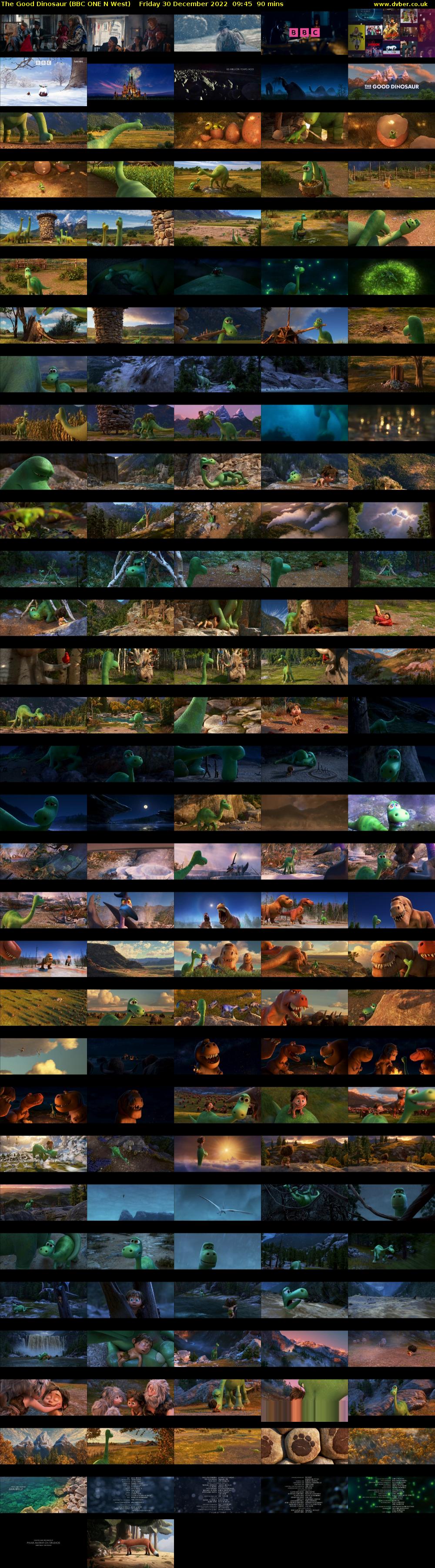 The Good Dinosaur (BBC ONE N West) Friday 30 December 2022 09:45 - 11:15