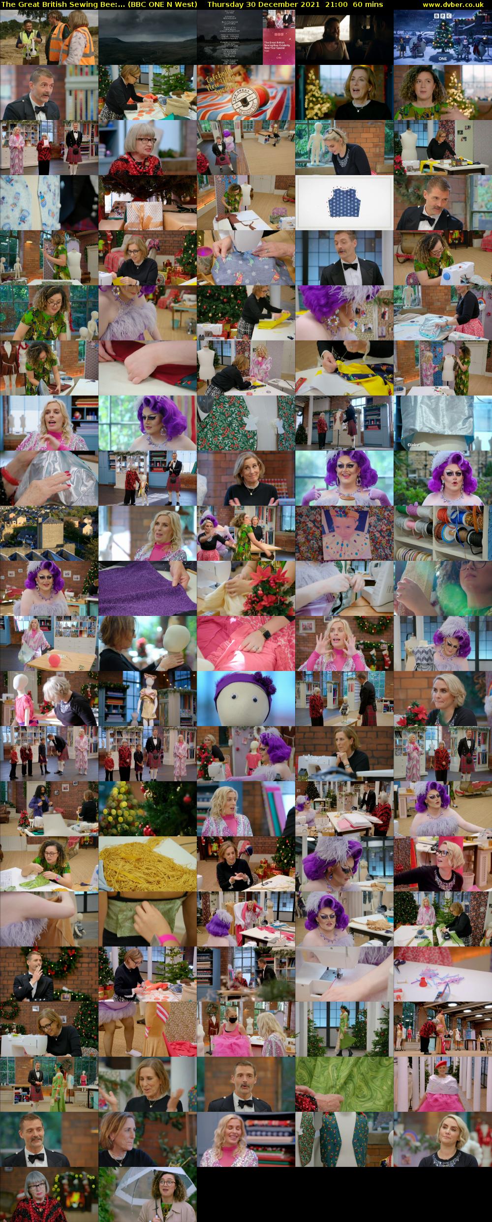 The Great British Sewing Bee:... (BBC ONE N West) Thursday 30 December 2021 21:00 - 22:00