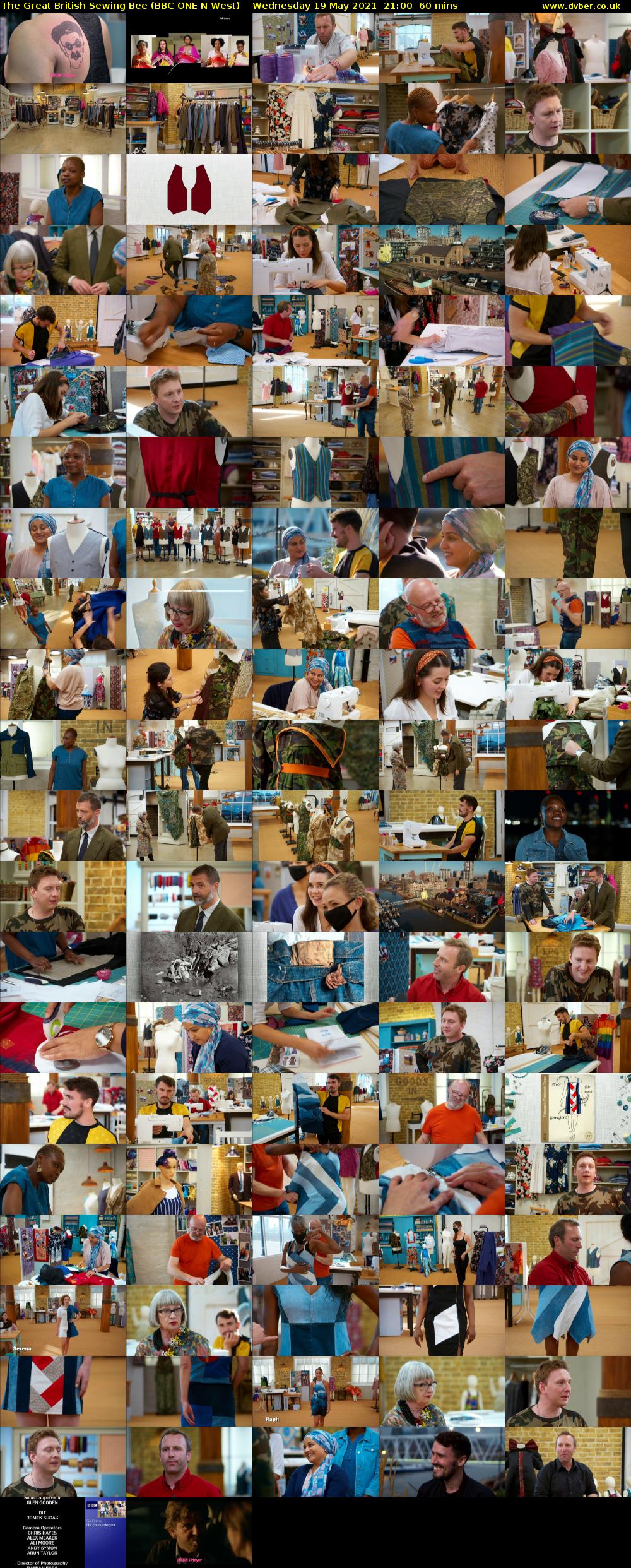 The Great British Sewing Bee (BBC ONE N West) Wednesday 19 May 2021 21:00 - 22:00