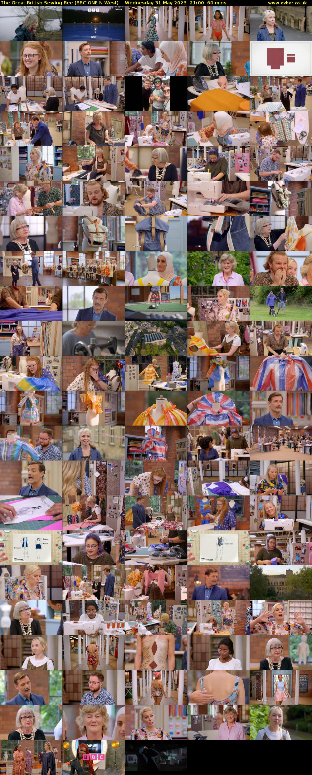 The Great British Sewing Bee (BBC ONE N West) Wednesday 31 May 2023 21:00 - 22:00