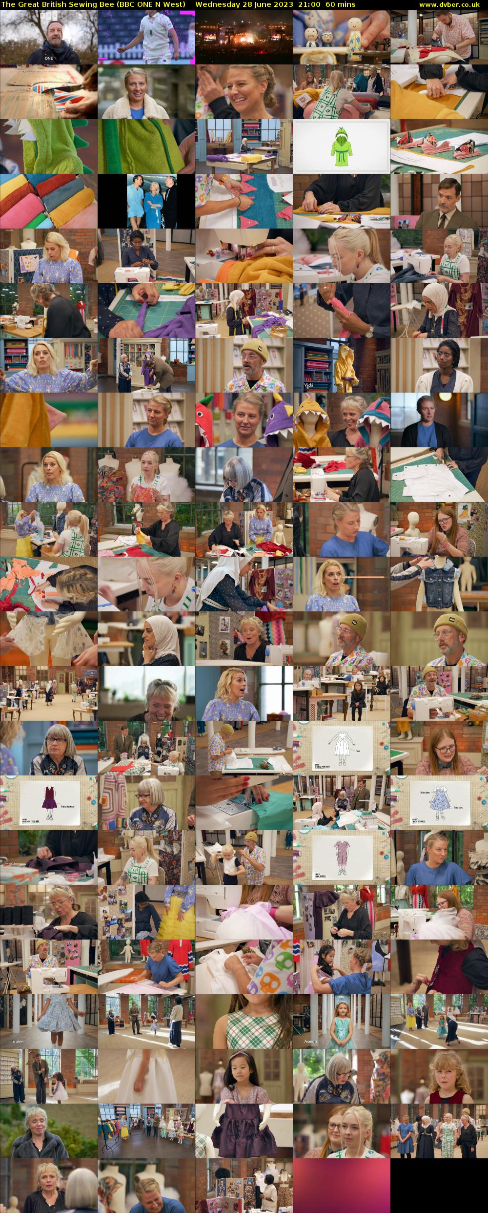 The Great British Sewing Bee (BBC ONE N West) Wednesday 28 June 2023 21:00 - 22:00