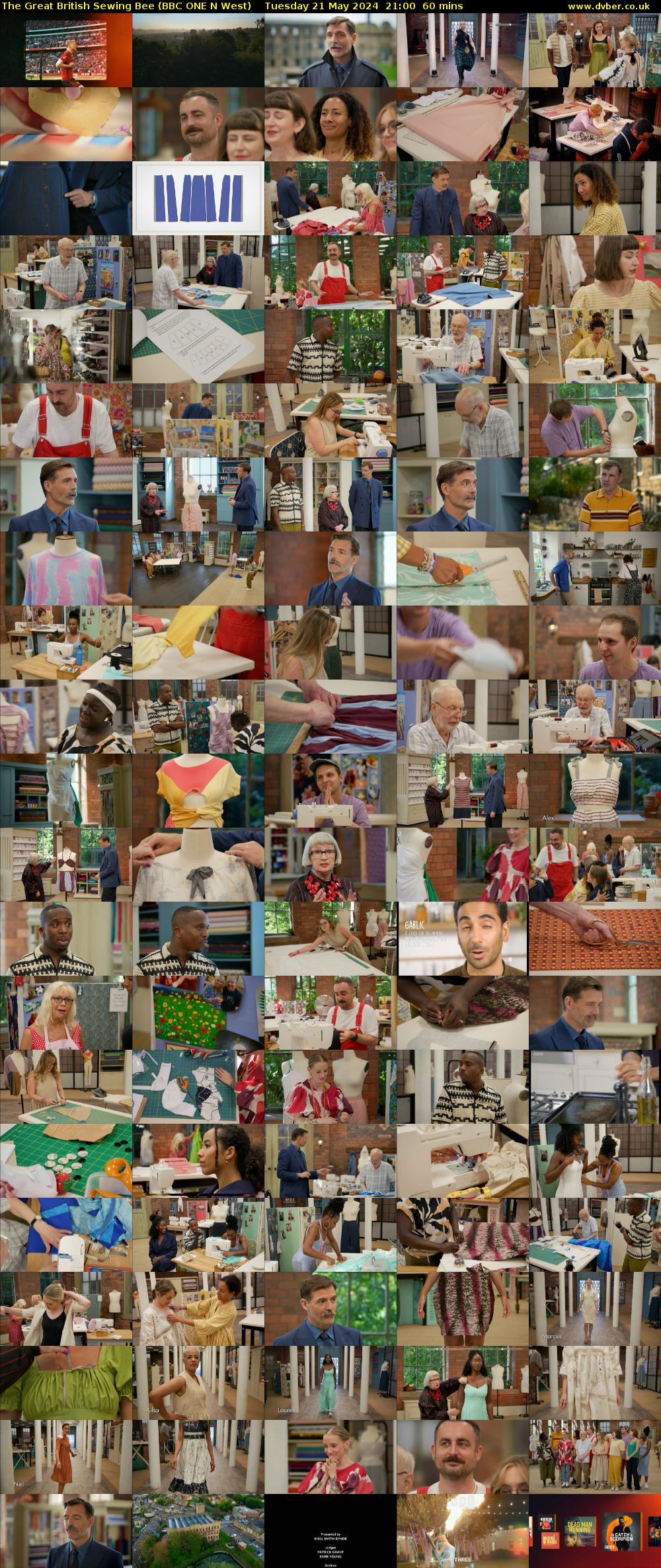 The Great British Sewing Bee (BBC ONE N West) Tuesday 21 May 2024 21:00 - 22:00