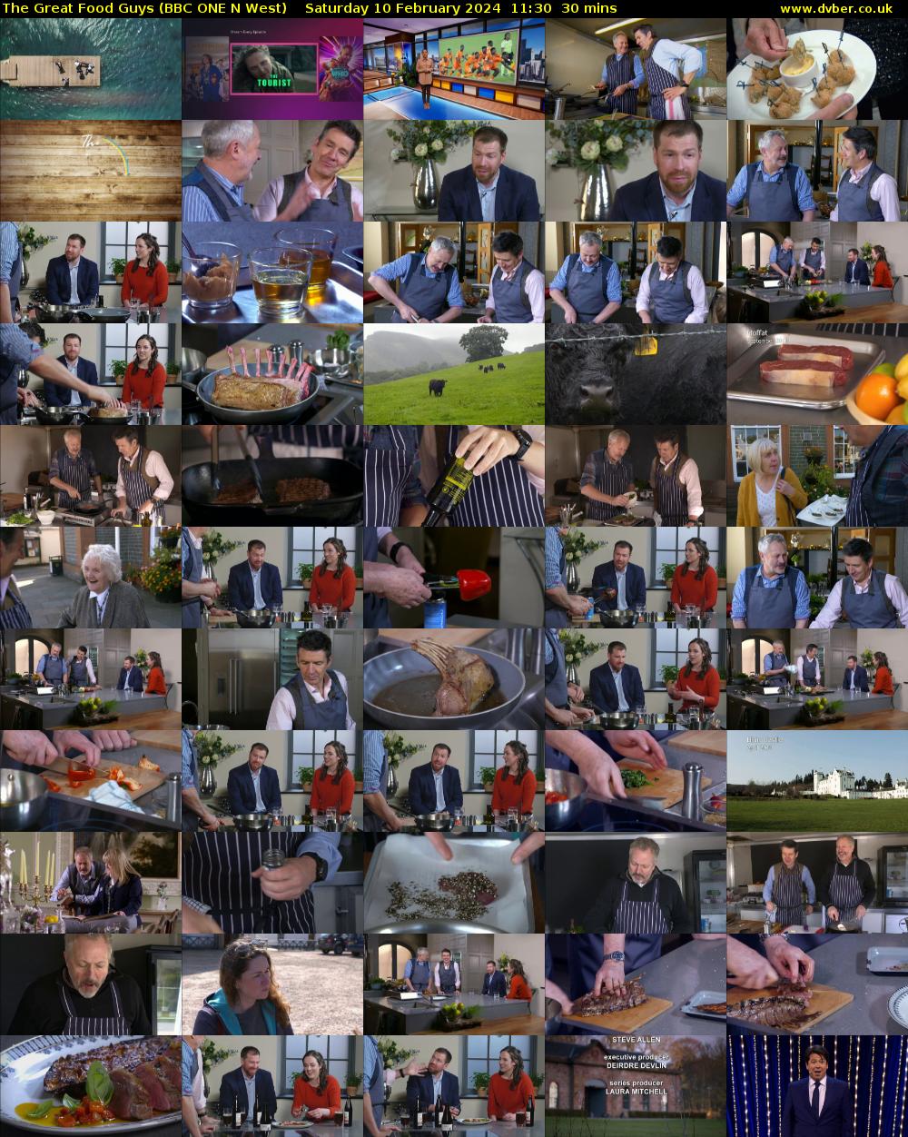 The Great Food Guys (BBC ONE N West) Saturday 10 February 2024 11:30 - 12:00