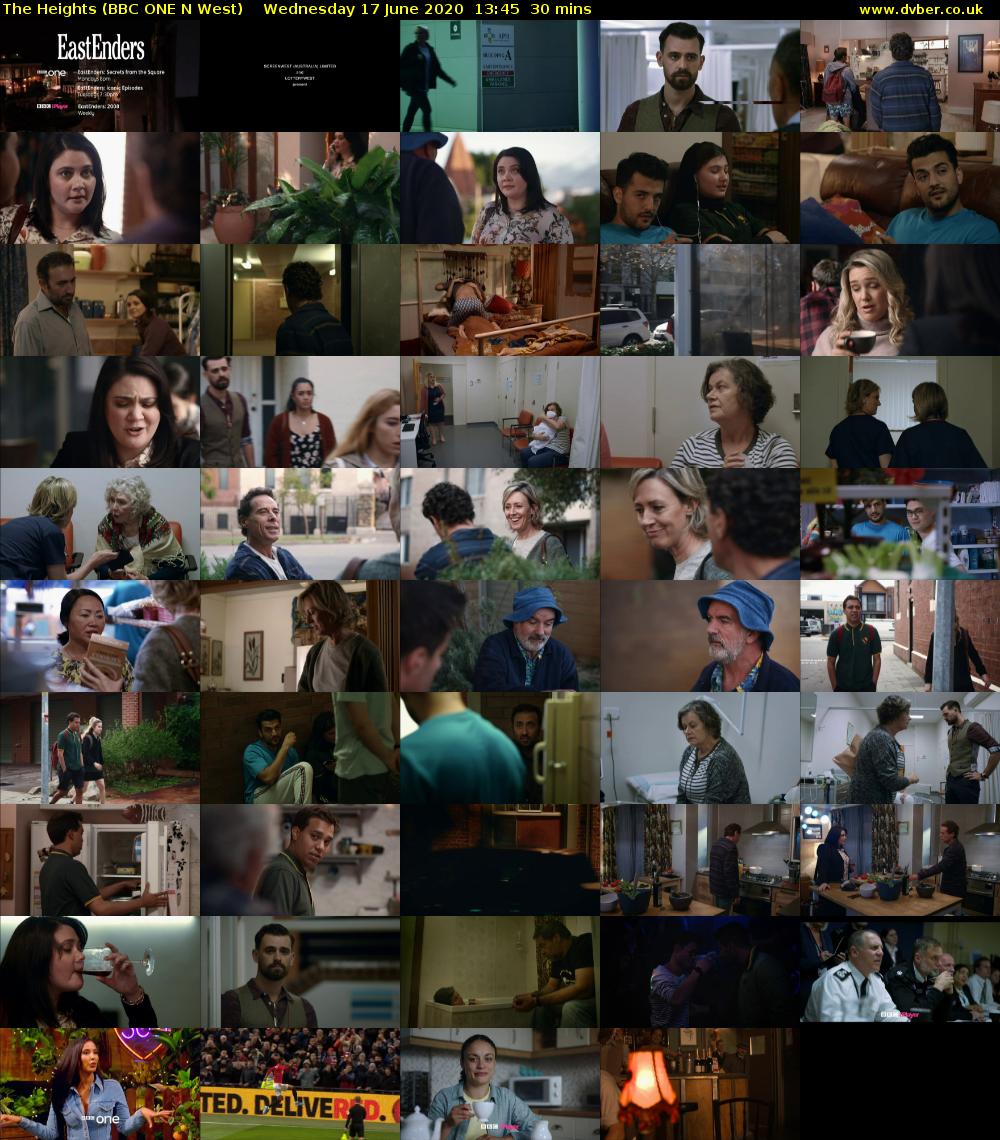 The Heights (BBC ONE N West) Wednesday 17 June 2020 13:45 - 14:15