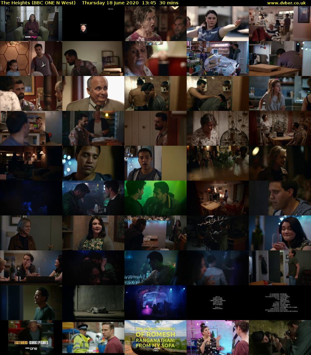 The Heights (BBC ONE N West) Thursday 18 June 2020 13:45 - 14:15