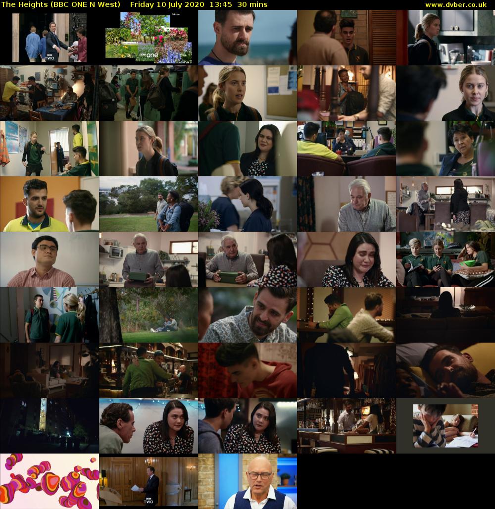 The Heights (BBC ONE N West) Friday 10 July 2020 13:45 - 14:15