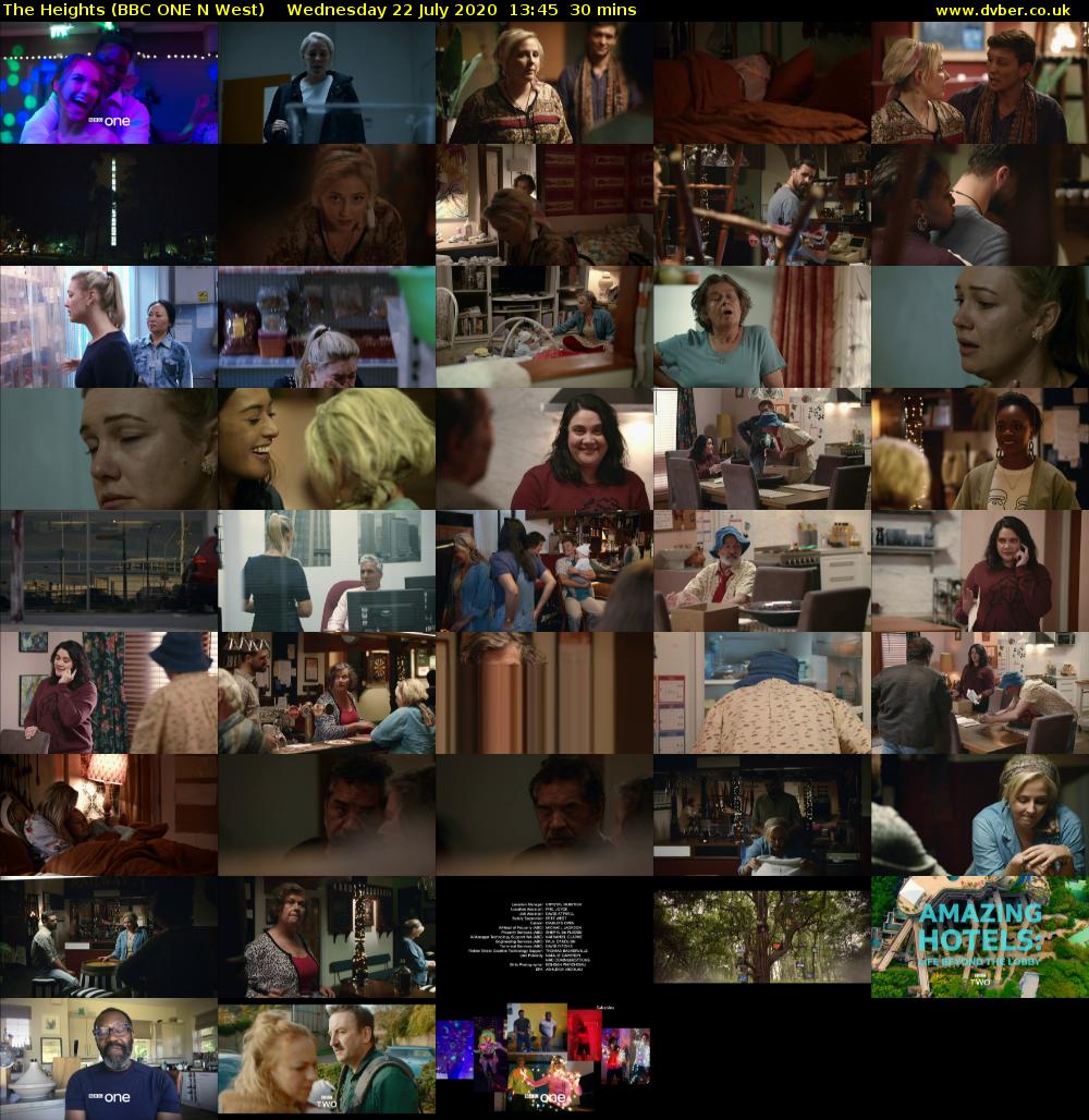 The Heights (BBC ONE N West) Wednesday 22 July 2020 13:45 - 14:15
