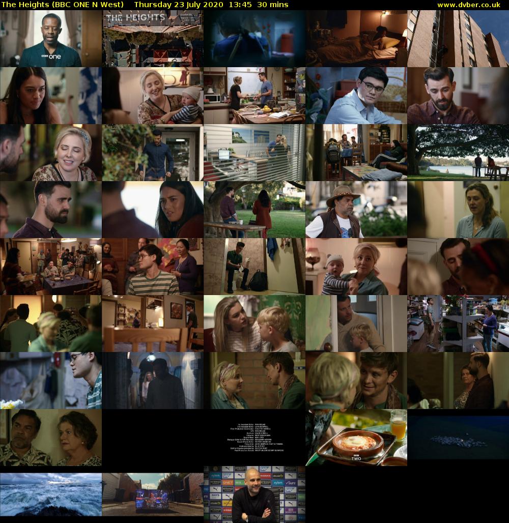 The Heights (BBC ONE N West) Thursday 23 July 2020 13:45 - 14:15