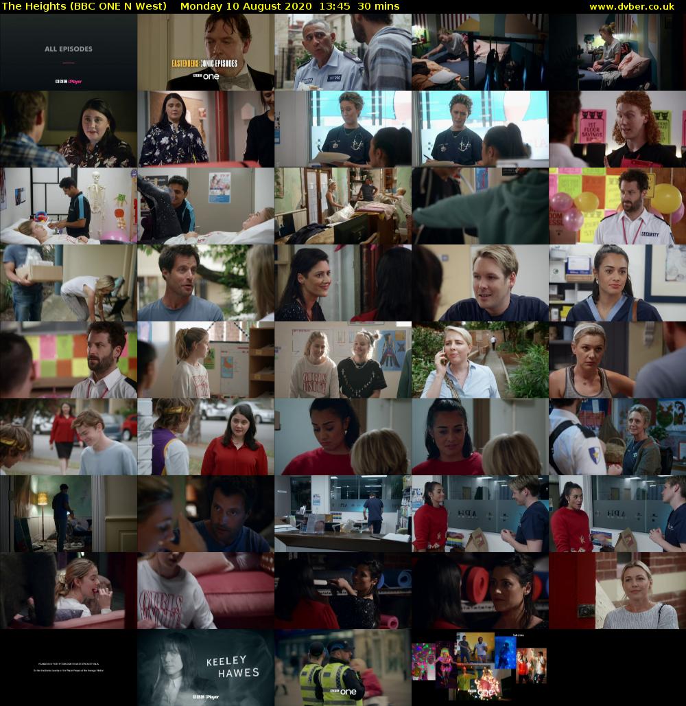 The Heights (BBC ONE N West) Monday 10 August 2020 13:45 - 14:15