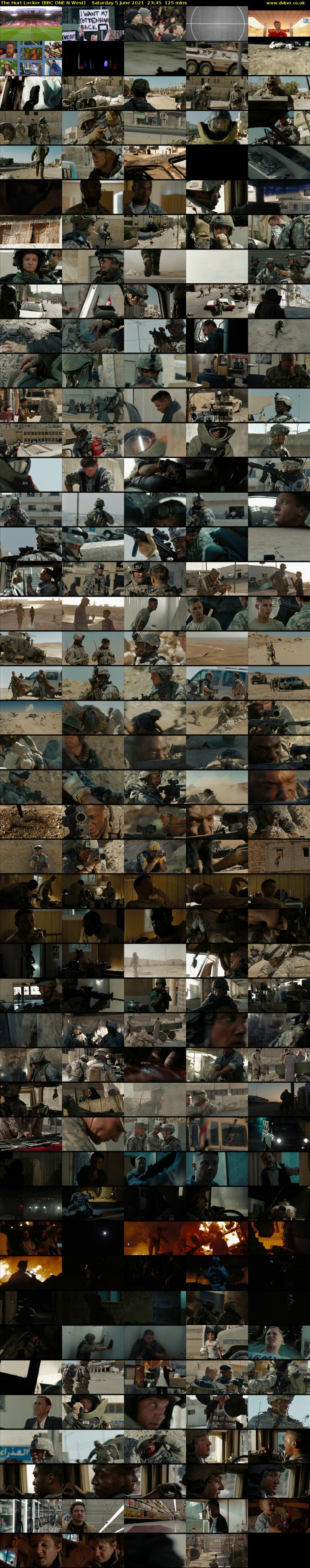 The Hurt Locker (BBC ONE N West) Saturday 5 June 2021 23:45 - 01:50