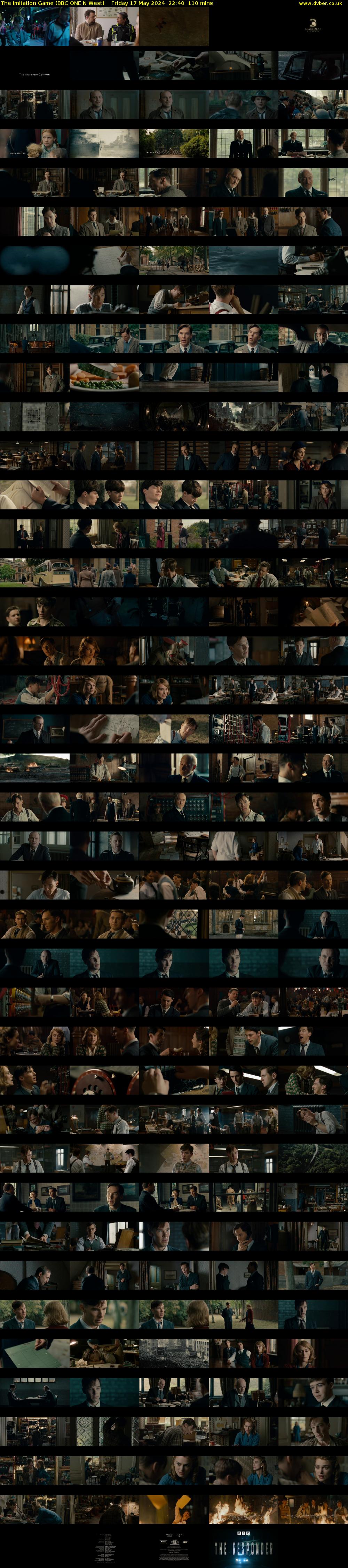 The Imitation Game (BBC ONE N West) Friday 17 May 2024 22:40 - 00:30