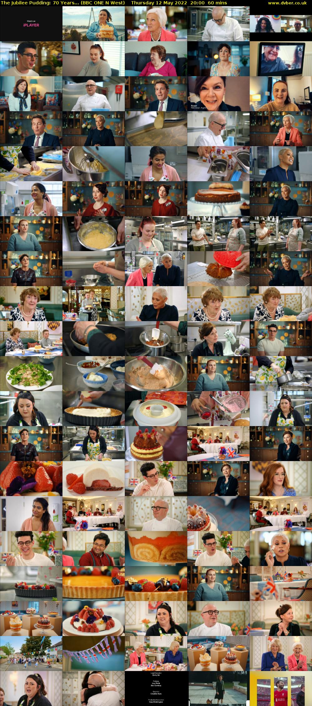 The Jubilee Pudding: 70 Years... (BBC ONE N West) Thursday 12 May 2022 20:00 - 21:00