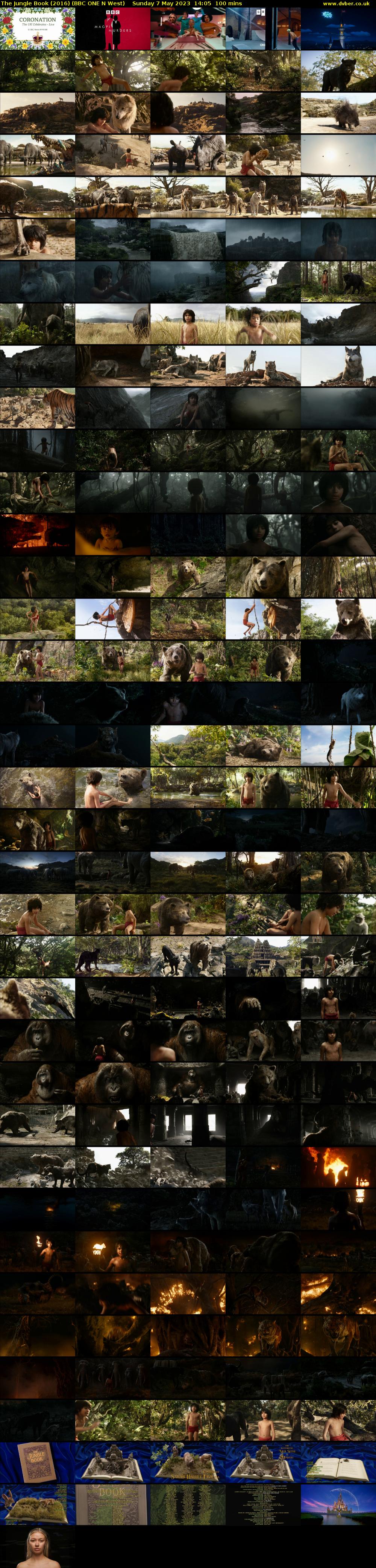 The Jungle Book (2016) (BBC ONE N West) Sunday 7 May 2023 14:05 - 15:45