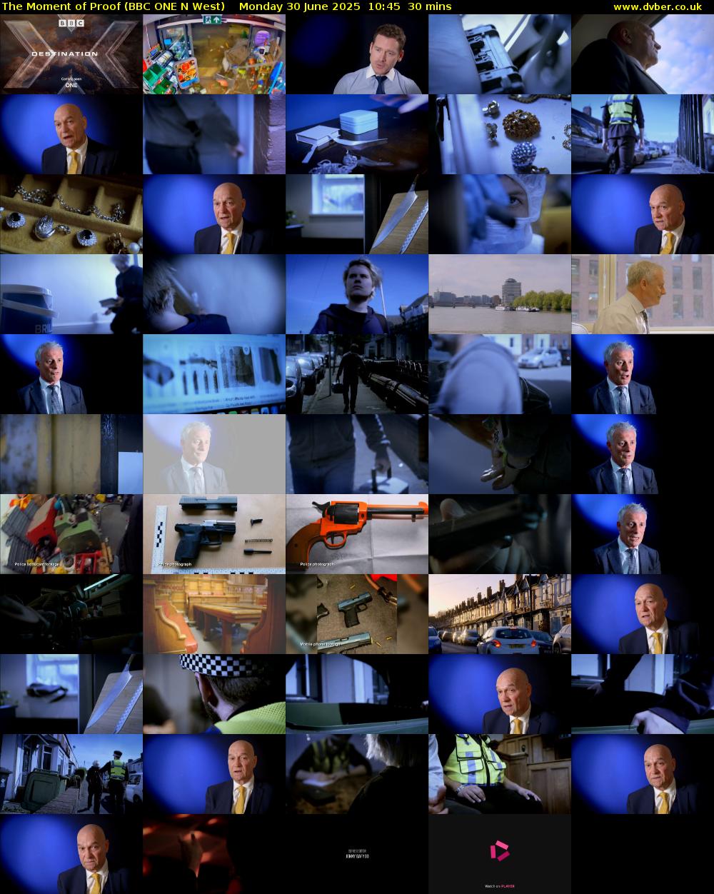 The Moment of Proof (BBC ONE N West) Monday 30 June 2025 10:45 - 11:15