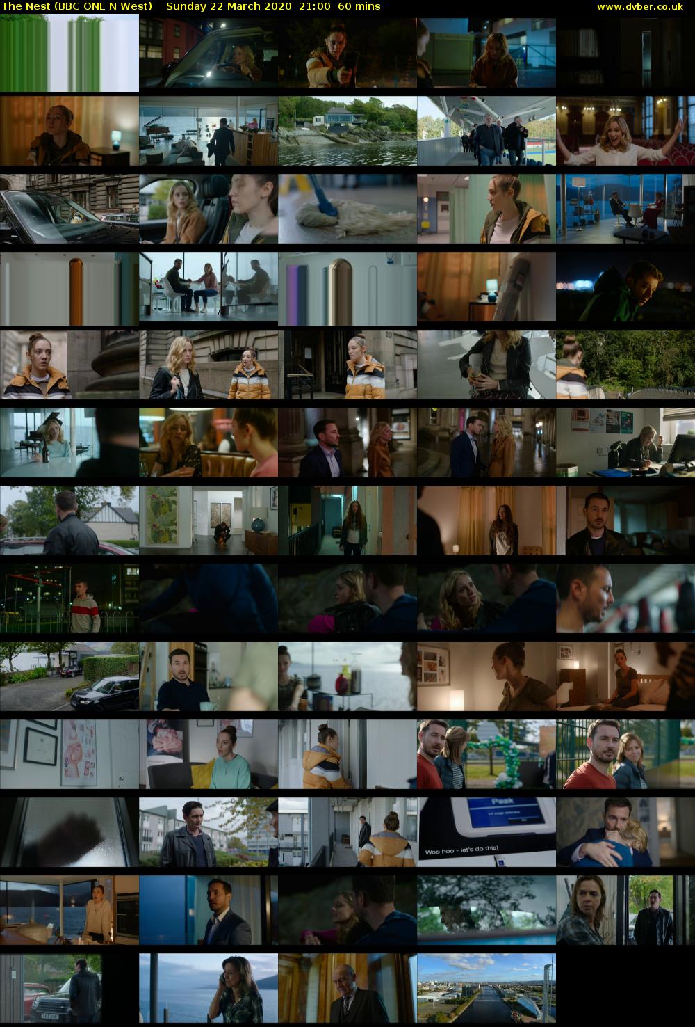 The Nest (BBC ONE N West) Sunday 22 March 2020 21:00 - 22:00