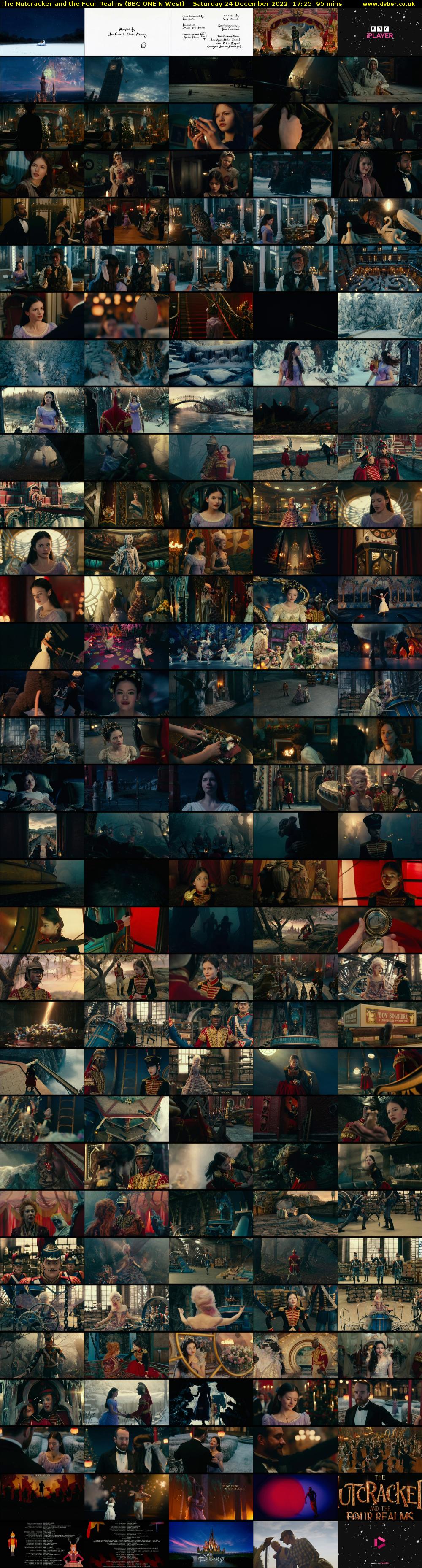 The Nutcracker and the Four Realms (BBC ONE N West) Saturday 24 December 2022 17:25 - 19:00