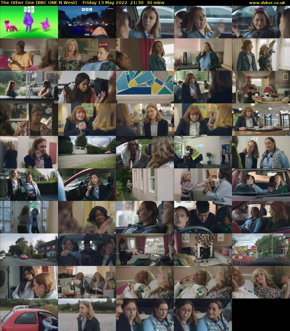 The Other One (BBC ONE N West) Friday 13 May 2022 21:30 - 22:00