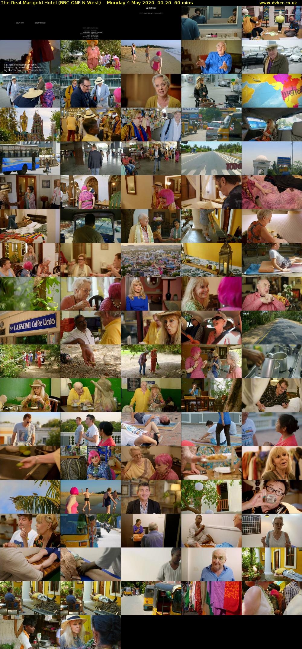 The Real Marigold Hotel (BBC ONE N West) Monday 4 May 2020 00:20 - 01:20