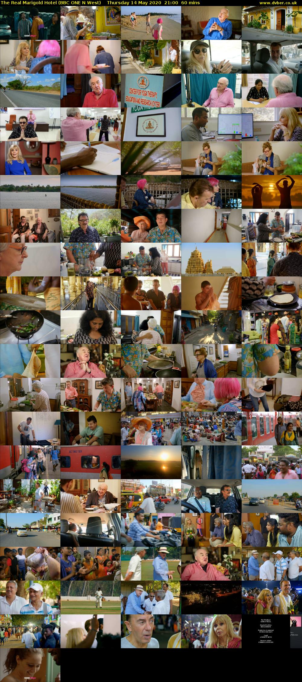 The Real Marigold Hotel (BBC ONE N West) Thursday 14 May 2020 21:00 - 22:00
