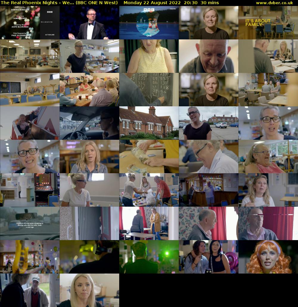 The Real Phoenix Nights - We... (BBC ONE N West) Monday 22 August 2022 20:30 - 21:00