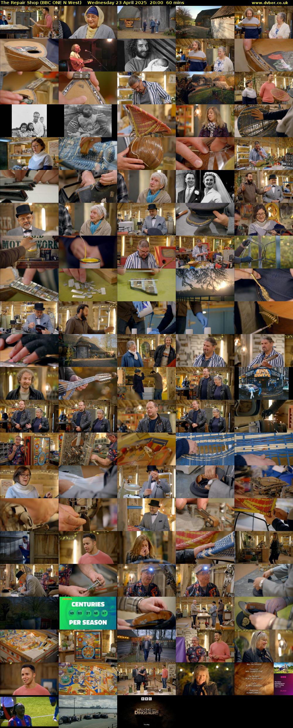 The Repair Shop (BBC ONE N West) Wednesday 23 April 2025 20:00 - 21:00