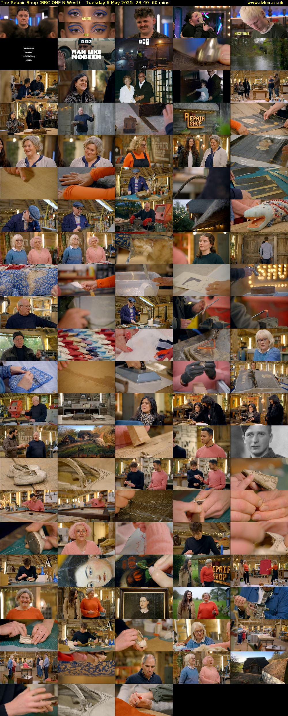 The Repair Shop (BBC ONE N West) Tuesday 6 May 2025 23:40 - 00:40