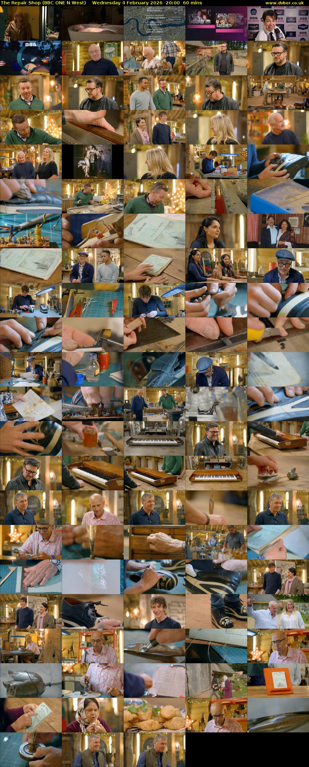The Repair Shop (BBC ONE N West) Wednesday 4 February 2026 20:00 - 21:00