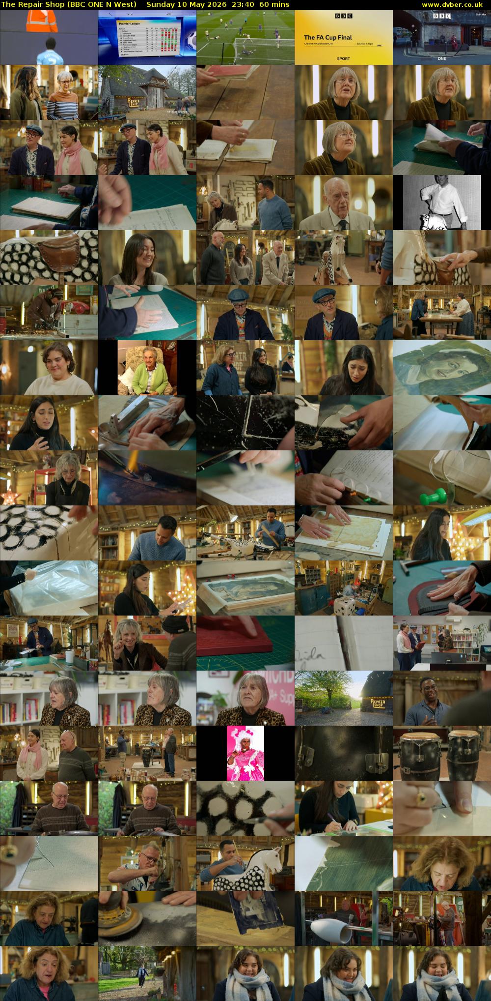 The Repair Shop (BBC ONE N West) Sunday 10 May 2026 23:40 - 00:40