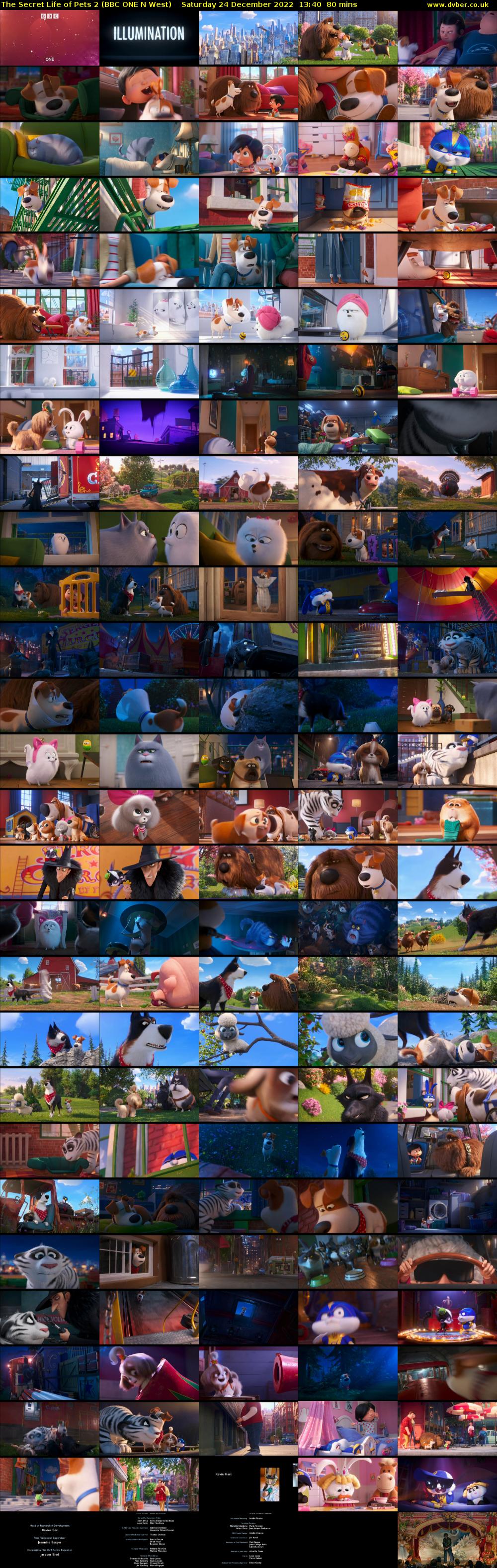 The Secret Life of Pets 2 (BBC ONE N West) Saturday 24 December 2022 13:40 - 15:00