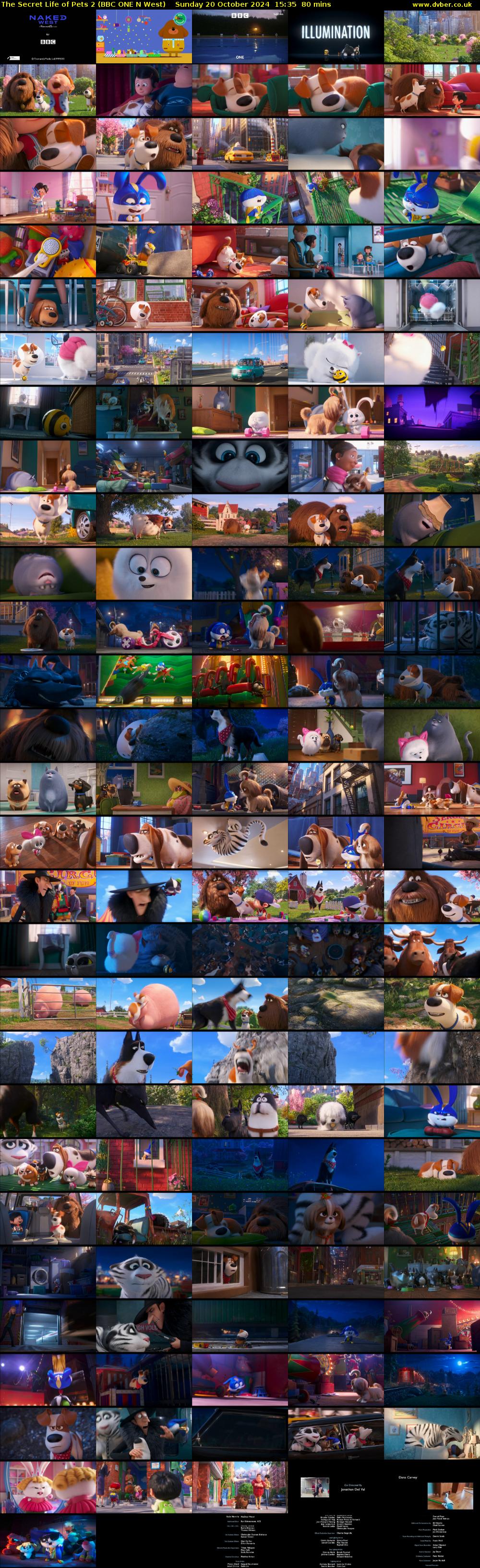 The Secret Life of Pets 2 (BBC ONE N West) Sunday 20 October 2024 15:35 - 16:55