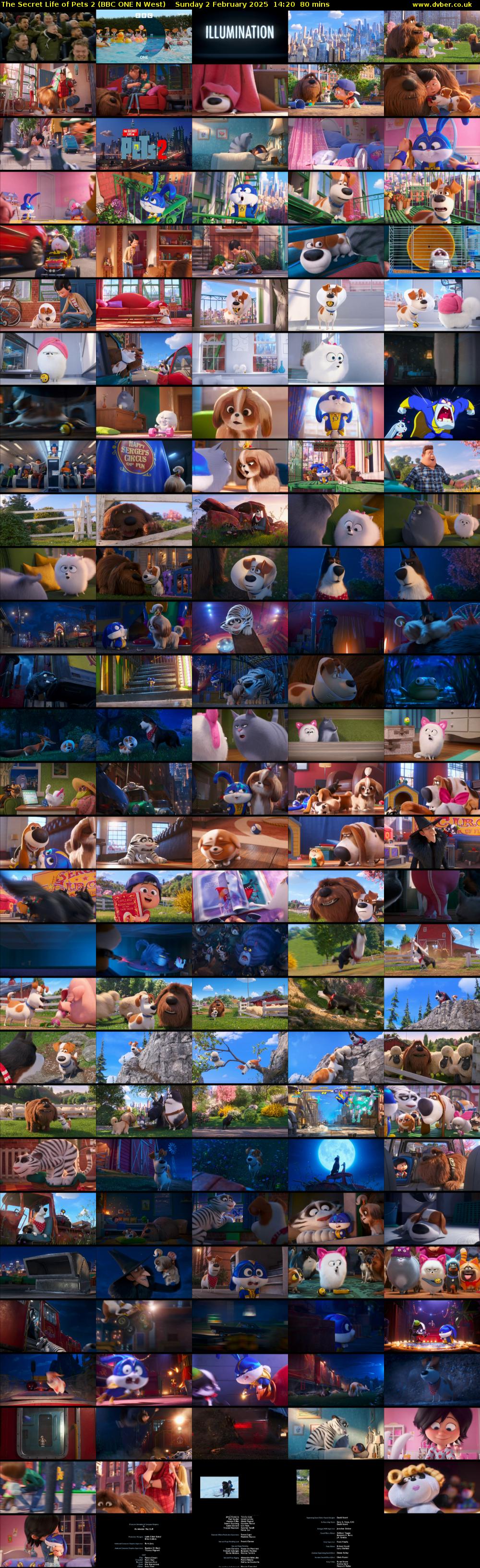 The Secret Life of Pets 2 (BBC ONE N West) Sunday 2 February 2025 14:20 - 15:40