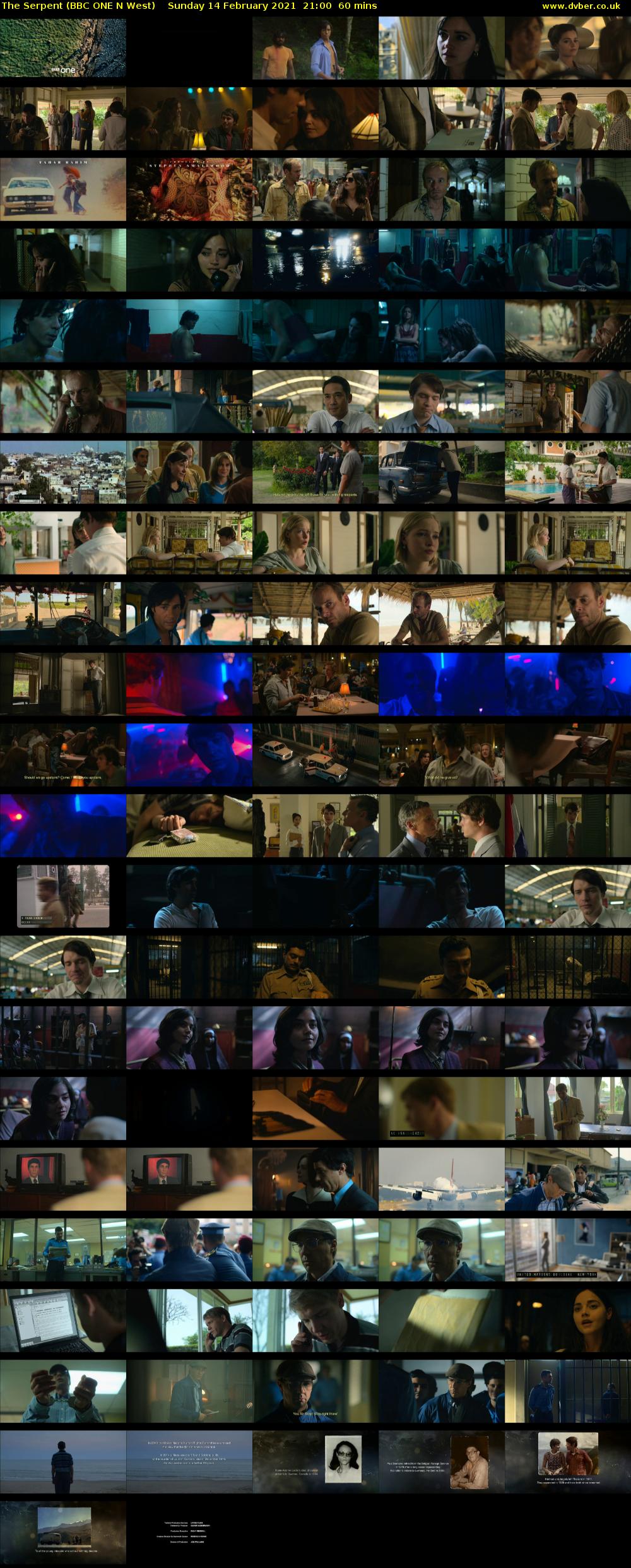 The Serpent (BBC ONE N West) Sunday 14 February 2021 21:00 - 22:00