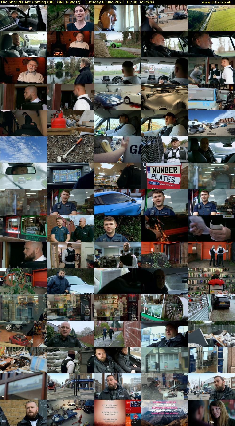 The Sheriffs Are Coming (BBC ONE N West) Tuesday 8 June 2021 11:00 - 11:45
