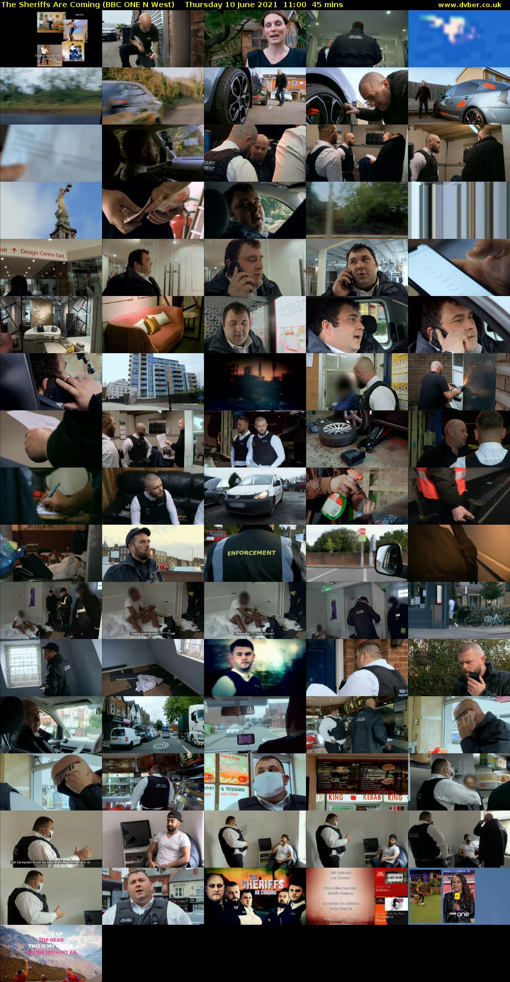 The Sheriffs Are Coming (BBC ONE N West) Thursday 10 June 2021 11:00 - 11:45