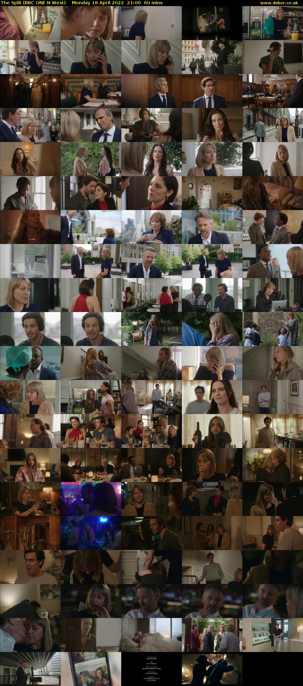 The Split (BBC ONE N West) Monday 18 April 2022 21:00 - 22:00