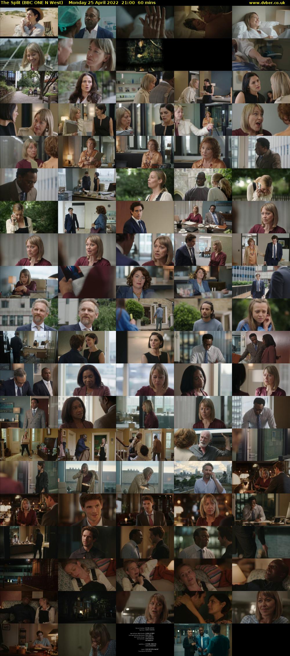 The Split (BBC ONE N West) Monday 25 April 2022 21:00 - 22:00